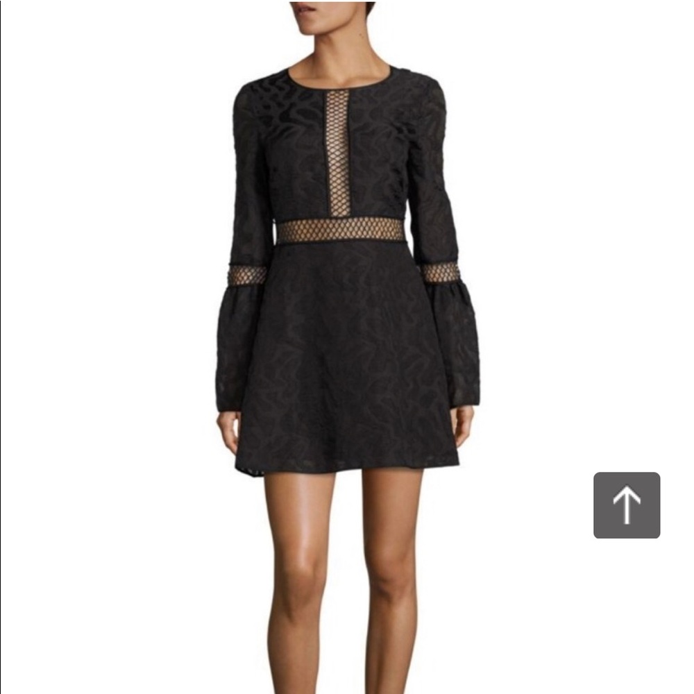 Zac Posen bell sleeve lace dress size 4
